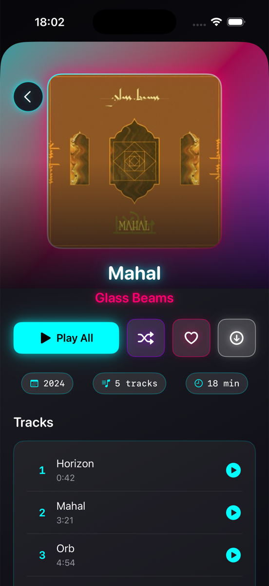 JellyAmp Album Detail